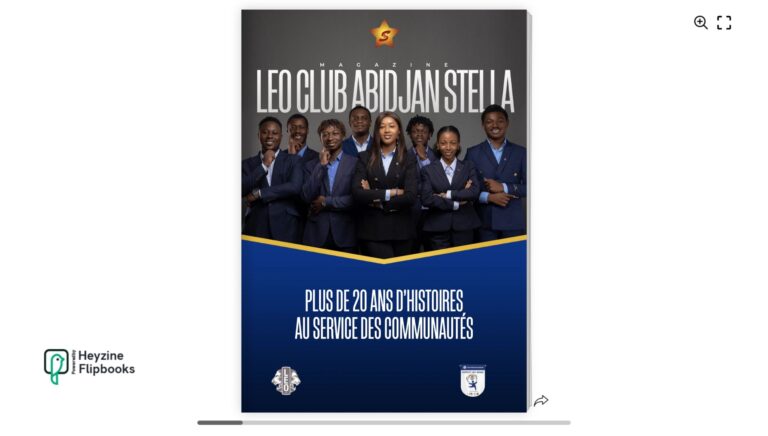 Revue Numérique du Mandat 2024-2025 – LEO CLUB ABIDJAN STELLA