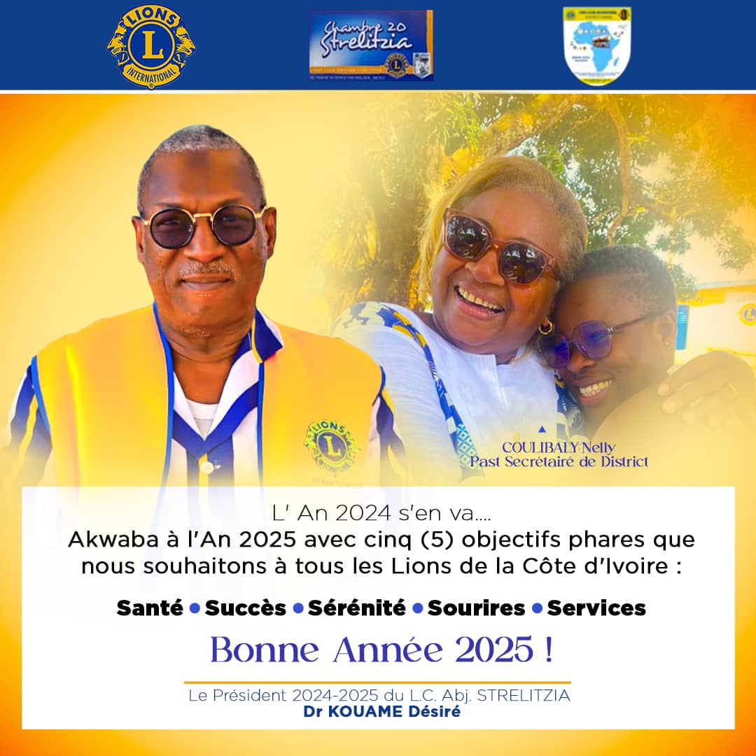 Messages de vœux : Une année de service et de solidarité