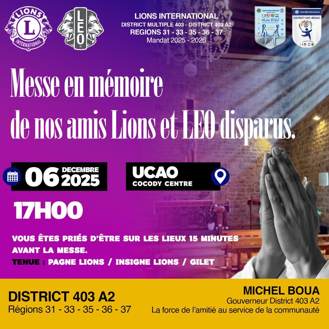 Devoir de Mémoire : Les Lions de Côte d&rsquo;Ivoire prient pour leurs disparus